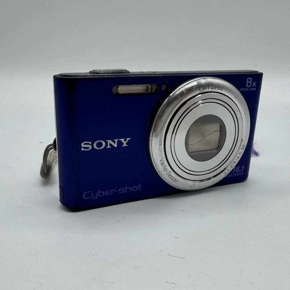 Sony Cyber-shot DSC-W730 16.1MP Digital Camera Blue FOR PARTS REPAIR